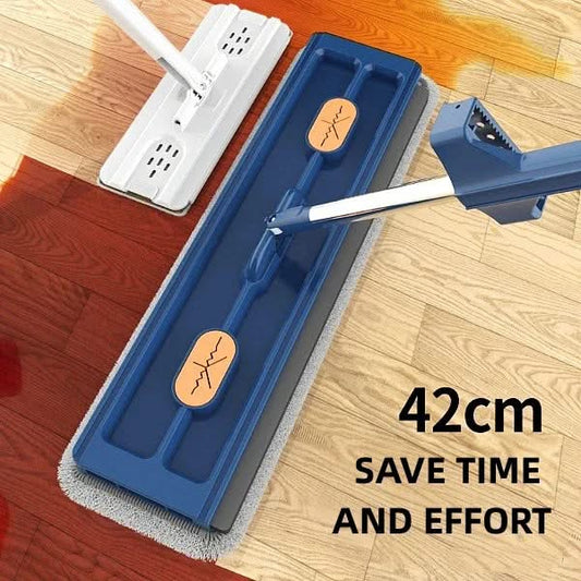 360 Rotating Flat Mop - Large Microfiber Mop for Home Floor Cleaning