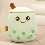 Boba Tea Plush Toy - Cute Bubble Tea Stuffed Pillow Cushion for Kids
