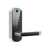 Smart Bluetooth Fingerprint Lock - Keyless Door Lock with 200 Fingerprint Capacity Black
