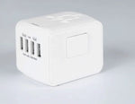 Universal Travel Adapter - 4 USB Ports Worldwide Power Plug Converter for 170+ Countries
