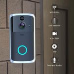 WiFi Video Doorbell Camera - Smart Wireless Doorbell with Two-Way Audio