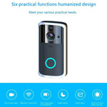 WiFi Video Doorbell Camera - Smart Wireless Doorbell with Two-Way Audio