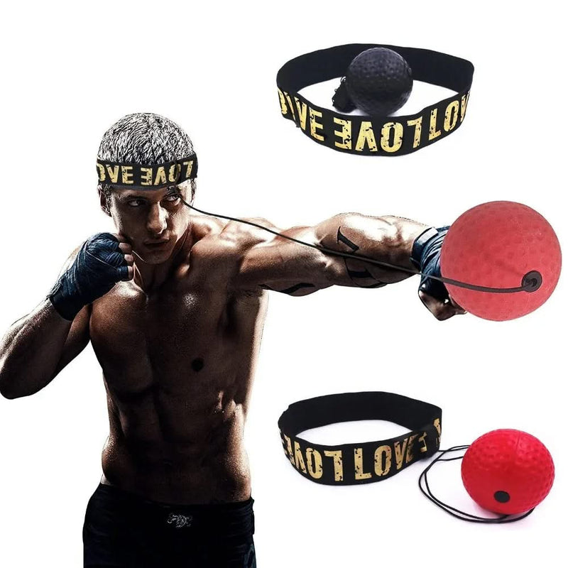 Boxing Reflex Speed Punch Ball - Fight Training Ball with Headband