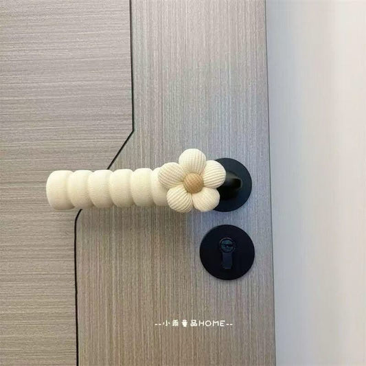 Flower Door Handle Cover - Anti-Collision Protective Cushion