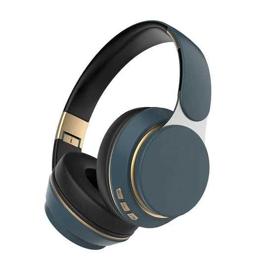 Wireless Bluetooth Headphones - Over-Ear Stereo Headset with Subwoofer, SD Card Slot & Microphone