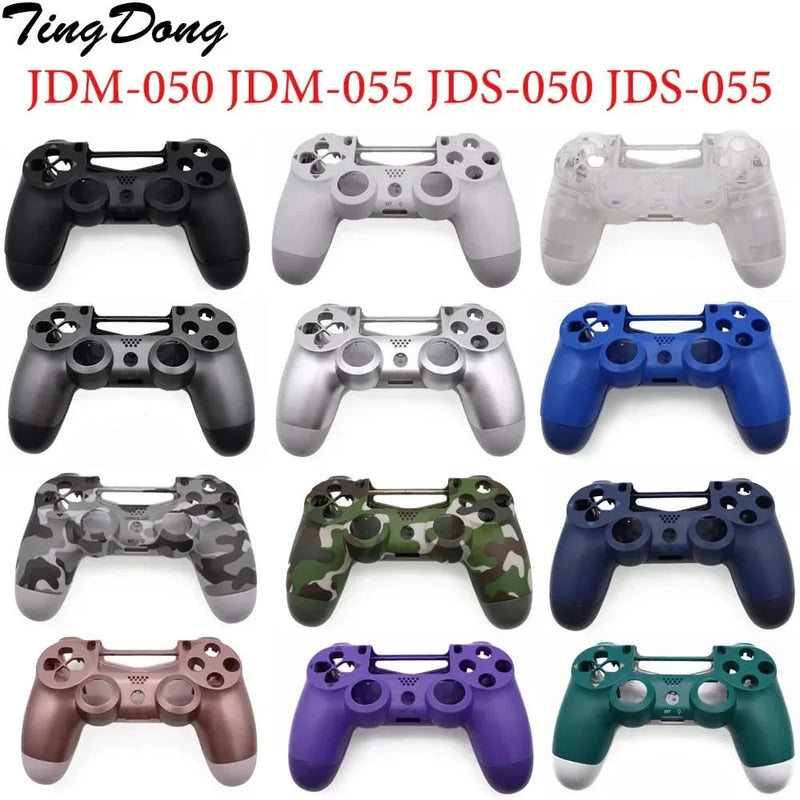 PS4 Controller Replacement Shell Case - Full Housing Kit for DualShock 4 JDS-050/055 JDM-050