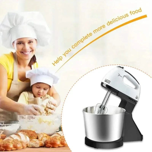 Electric Egg Beater & Mixer - Portable Wireless Kitchen Blender for Baking & Pastry