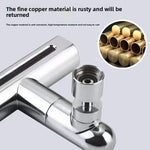 4-in-1 Kitchen Faucet Extender - Rotating Splash-Proof Aerator with 4 Spray Modes