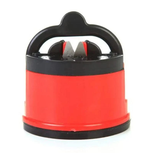 Mini Knife Sharpener - Tungsten Steel Professional Kitchen Sharpening Tool with Suction Base