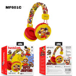 Cute Cartoon Stitch Bluetooth Headset - Wireless Stereo Headphones MF601C