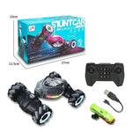 Gesture Control RC Stunt Car - Remote Control Drift Racing Car with LED Lights for Kids 2071 black [single remote control]] 1:16
