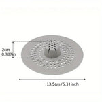 1pc Silicone Drain Strainer Hair Catcher with Drain Holes Perfect for Bathroom or Kitchen Use Shower Drain Hair Catcher