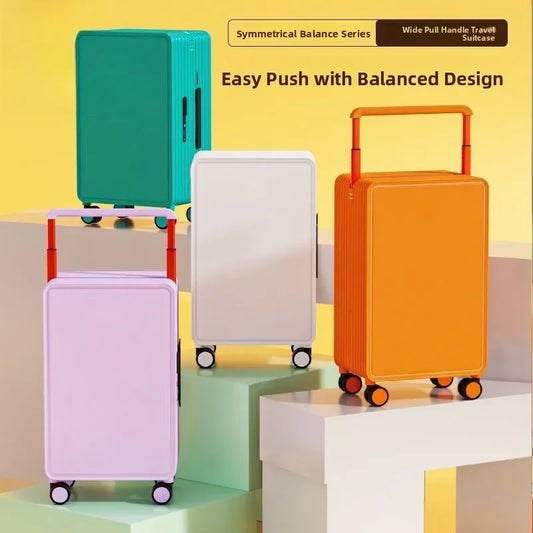 Anti-Scratch Travel Suitcase | Durable Trolley Luggage with 360° Wheels