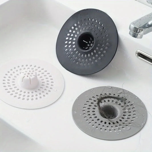 1pc Silicone Drain Strainer Hair Catcher with Drain Holes Perfect for Bathroom or Kitchen Use Shower Drain Hair Catcher