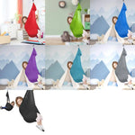 Kids Elastic Hammock Swing - Indoor/Outdoor Aerial Yoga Swing 100kg Capacity