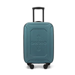 20" - 28" Foldable Carry-On Suitcase with Spinner Wheels - Lightweight Travel Luggage 9008 blue