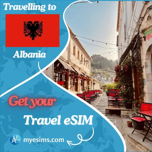 Albania eSIM 4G - Instant Travel Data Roaming