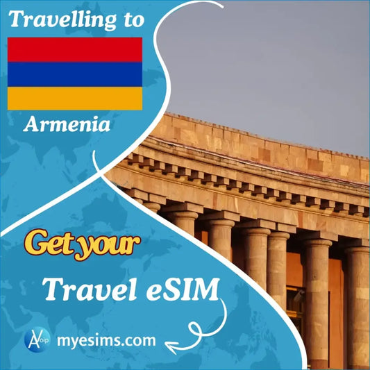 Armenia eSIM Easy Connection Travel Data Roaming eSIM 4G