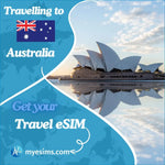 Australia eSIM Travel Data Roaming eSIM Internet Connectivity 5G