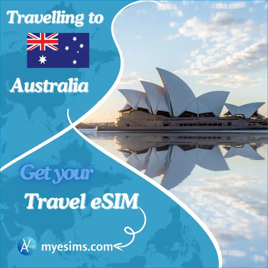 Australia eSIM Travel Data Roaming eSIM Internet Connectivity 5G