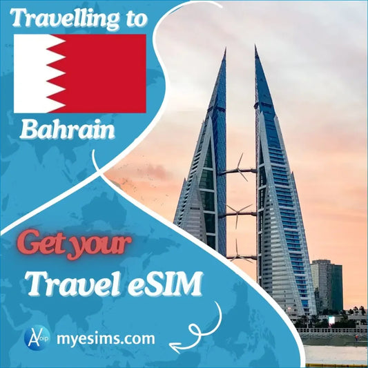 Bahrain eSIM Travel Data Roaming eSIM for Exploring 4G/5G
