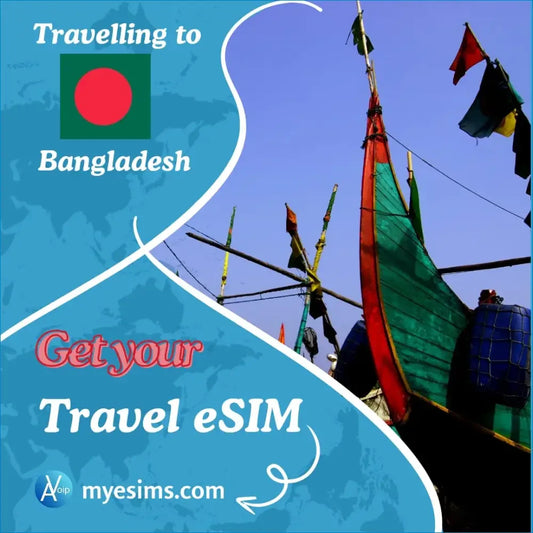 Bangladesh eSIM Travel Data Roaming eSIM Connectivity 4G