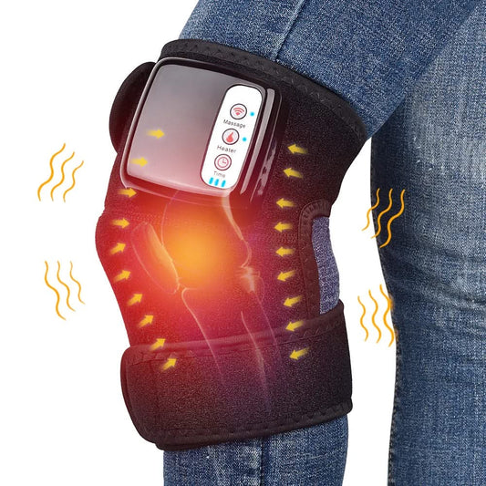 Electric Infrared Heating Knee Massager - Vibration Therapy Wrap for Comfort & Recovery