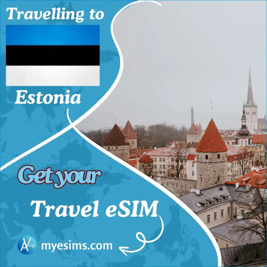 Estonia eSIM Travel Data Roaming eSIM Connectivity 4G/5G