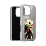 DIY Four-color Ai E-ink Screen NFC Projection Screen Phone Case Glass Galactic Gray