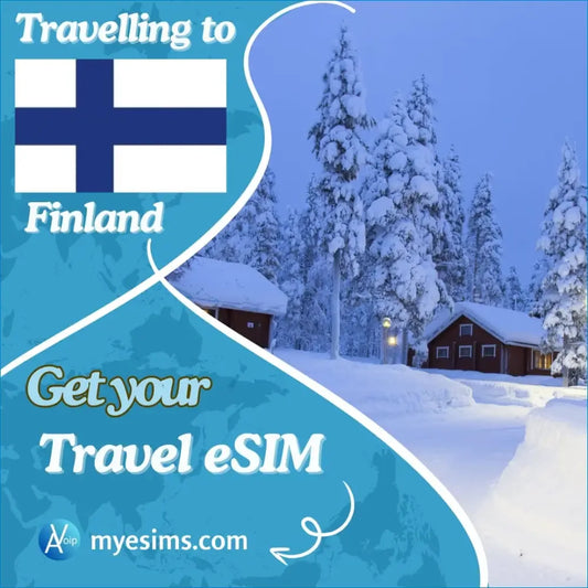 Finland eSIM Travel Data Roaming eSIM Connection 5G