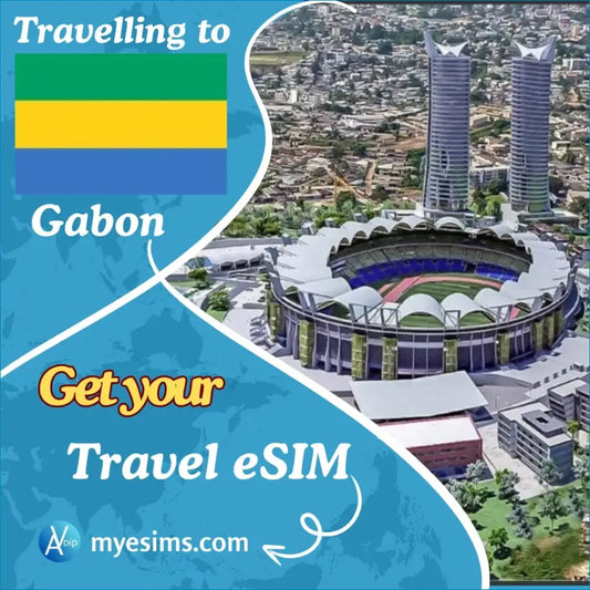 Gabon eSIM Travel Data Roaming eSIM Connectivity 4G