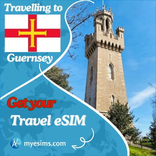 Guernsey eSIM Travel Data Roaming eSIM Internet 4G