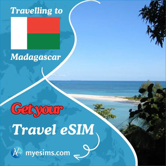 Madagascar eSIM Travel Internet Data Roaming eSIM 4G