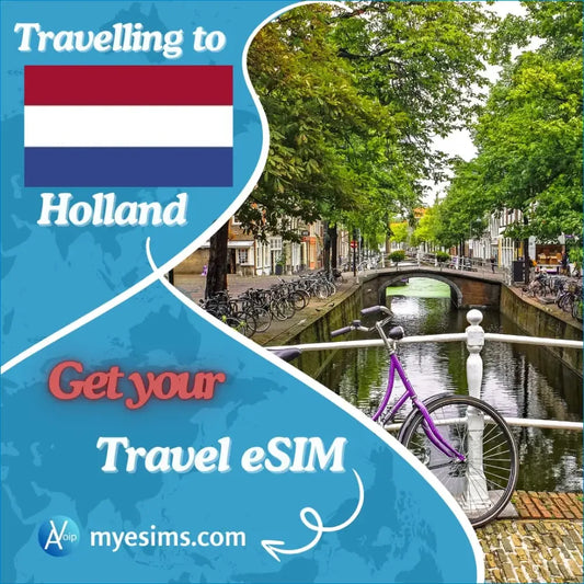 Netherlands eSIM 4G/5G - Holland Travel Data