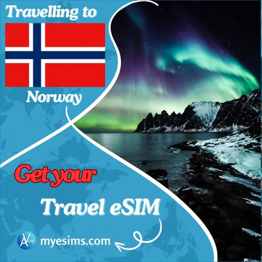 Norway eSIM Travel Data Roaming eSIM Connectivity 5G