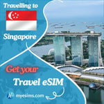 Singapore eSIM Travel Data Roaming eSIM Connectivity 5G
