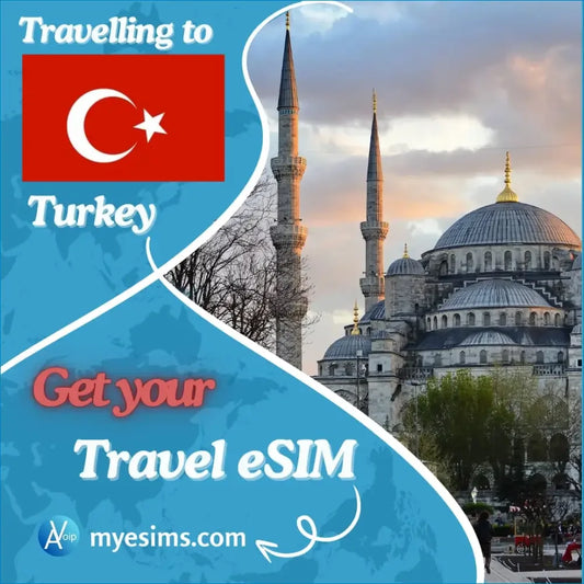 Turkey eSIM 5G - Türkiye Travel Data Roaming