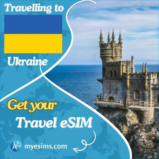 Ukraine eSIM Travel Data Roaming eSIM Internet Connection 4G