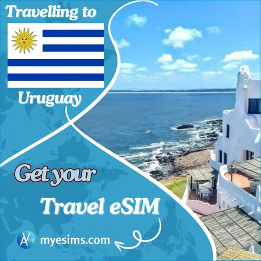 Uruguay eSIM Travel Data Roaming eSIM Internet Connection 4G