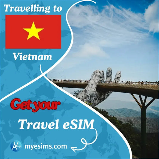 Vietnam Travel Data Roaming eSIM for Seamless Connectivity 4G