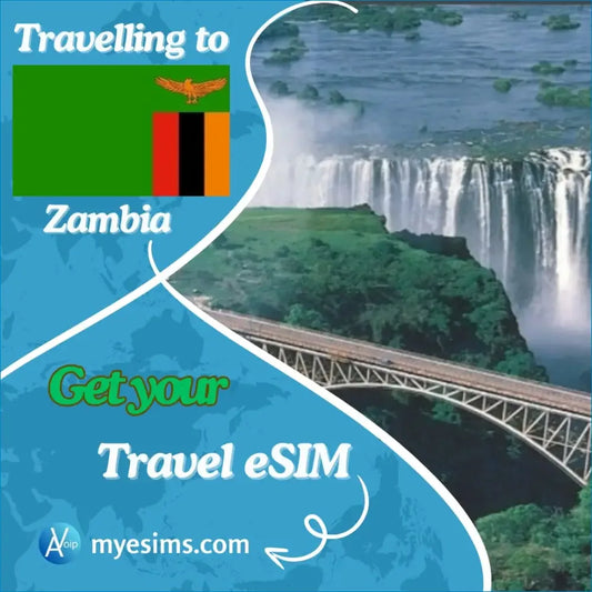 Zambia eSIM Travel Data Roaming eSIM Internet Connection 3G/4G